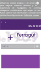 Mobile Screenshot of farmaciaferragut.com